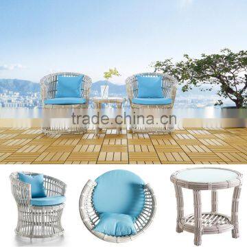 New design miami synthetic rattan furniture leisure ways outdoor furniture