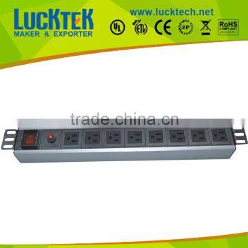 19" American rack mount power distribution unit