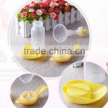 New Arrival 100% Food Grade BPA Free Manual Breast Pump for Mother Mom's Manual Breast Pump With Bottle photo-2