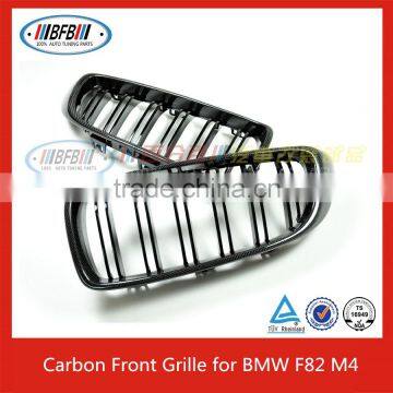 M3 M4 Replacement Dual Slats CARBON FIBER TRI COLOR M LOOK FRONT BUMPER GRILLE FOR BMW F80 F82