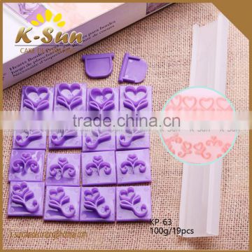 K-sun flower lace press set cake decorating tools