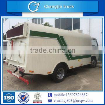 Quality 100% guaranteed new design 4x2 dongfeng 4cbm vacuum road sweeper truck