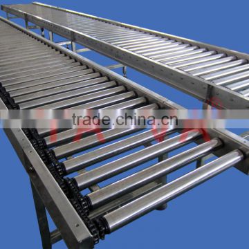 Factory customized chain roller conveyor for warehouse