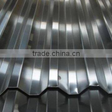 Freight car corrugated aluminum sheet