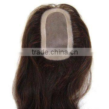 2013 100% Brazilian human hair replacement