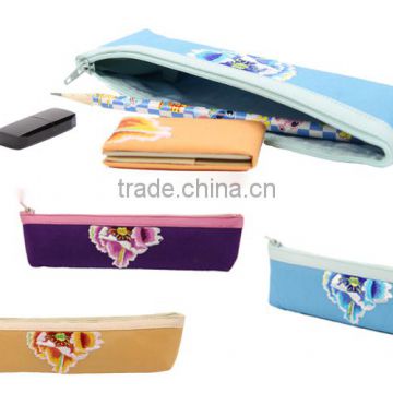 fancy fabric covered pencile bag