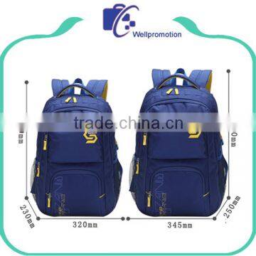 Multifunctional School Backpack Bag / Polyester Computer Laptop Backpack With Double Zipper Supplier's Choice photo-4