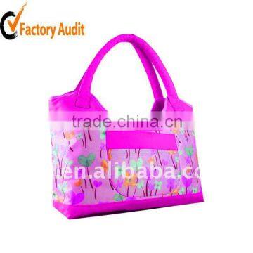 Fashionable polyester mommy tote bag