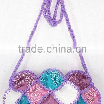 china supplier manmade woman single sling bag function inside