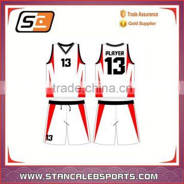 Stan Caleb Customized Baseketball Uniform Design For Cheap Price