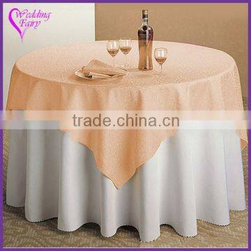 Wholesale high quality polyester wedding table cloth