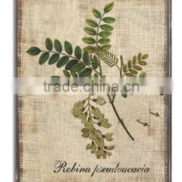 Wooden Wall Linen Printing Board For Home Decoration photo-3