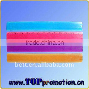 Hot Sales Fashion Transparent pp Stationery Ruler