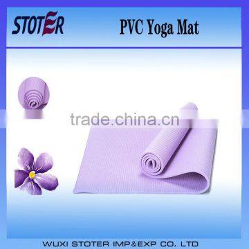 Non-slip foam pvc yoga mat/wholesale pvc yoga mat/1730*610*6mm yoga mat