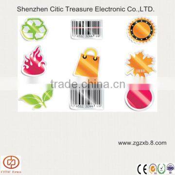 custom decorative adhesive environmental label