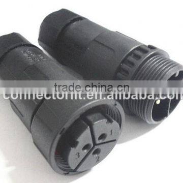 35A high voltage watertight male and female electrical connector