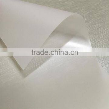 Latex & UV Printing High Stiffness Frosting Semitransparent PET Film Roll