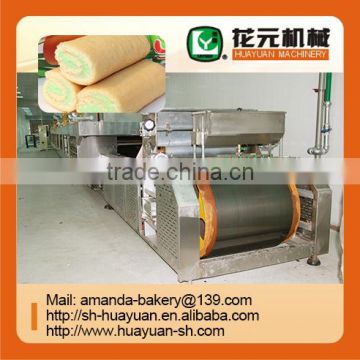 automatic layer cake swiss rolls cake line