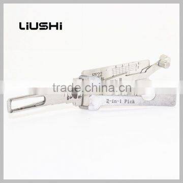 Locksmith tool HY22 car Door locks Pick 2-in-1 tool lishi decoder lishi 2 in 1locksmith tools