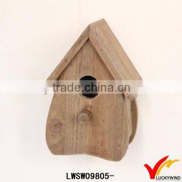 wooden chic birdhouse for garden ornaments