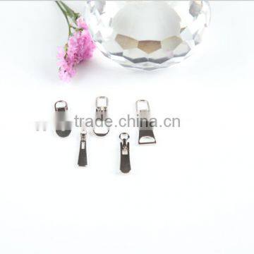 Nickel zinc alloy zipper puller for bags/clothing/backpack