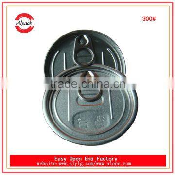 Aluminum 300# Easy Open End for Canned Snacks Packaging photo-5
