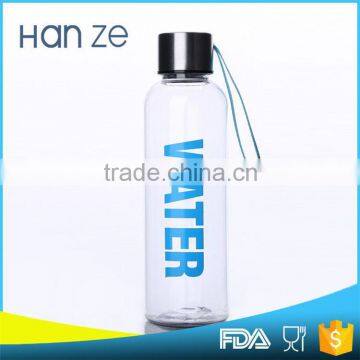 2015 popular new solar glass bottle perfume