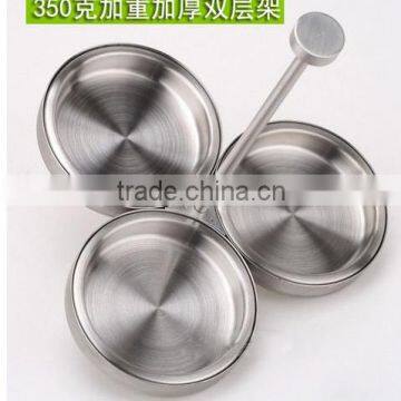 stainless steel honey pot stand/5stars stainless steel honey pot stand