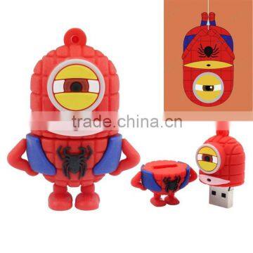 Popular Cartoon Super Heroes Series Usb Flash Drive Custom Pendrive,Wholesale Full Capacity Minions Memory Stick photo-5