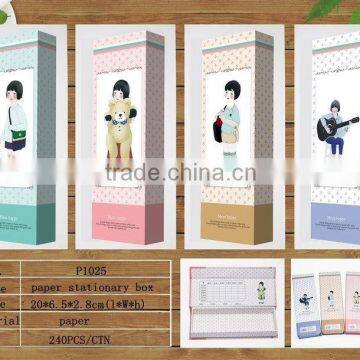 New hot product paper pen storage box/ pen box pencil case suppliers and manufactures