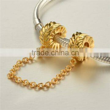 2016 New Design S925 Silve Safety Chain Metal Charms photo-3