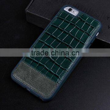 2016 Newest Fashion Crocodile Skin Texture Leather+tpu Phone Cover for Iphone 7/7s photo-3