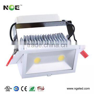 Lifud driver Ra80 20w 28w 38w 48w 60w downlight led rectangular cob