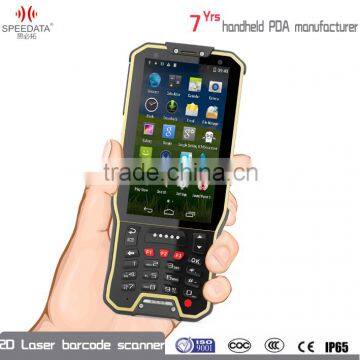 4.0''LCD screen display Handheld 2d qr bar code scanner android4.4.2 OS with cheap price