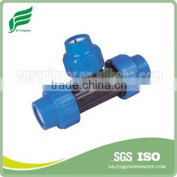 PP Compression Reducing Tee for Water Irrigation System