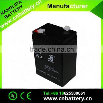 6V5AH rechargeable battery for building intercom maintenance free