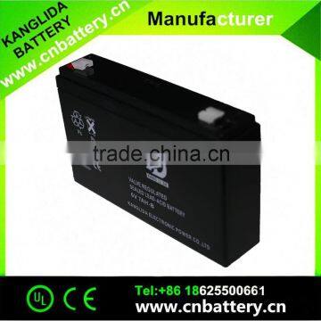 2015 hot sale sealed lead acid batteries 6v7ah for electronic tools/scale