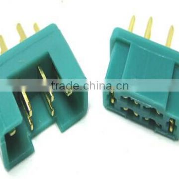 gold plated Pin 6 pin MPX connector for Rc airplane