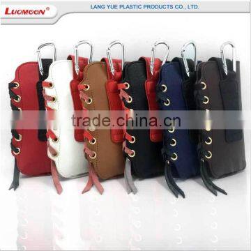 Plain pu Leather Custom Metal Phone Case for Blu Advance 4.0 for Digicel Dl910 photo-2