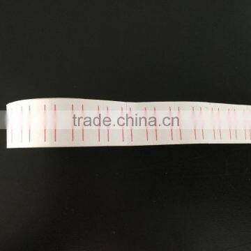 Normal two red line paper price labels
