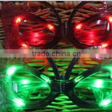 LED butterfly shape party glass