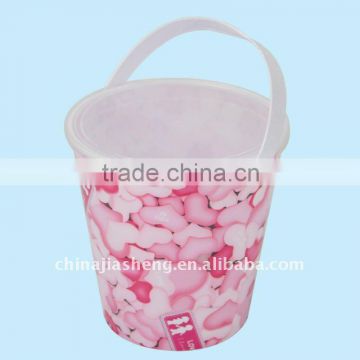 Plastic flower bucket