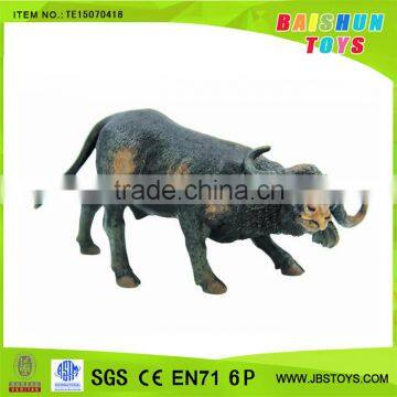 wild animal,toys animal. pvc buffalo-TE15070418