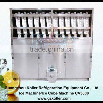 3tons Hot Sale Commercial Cube Ice Making Machine