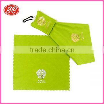 New product microfiber cloth key chain for mobile phone