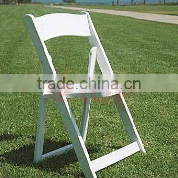 White Plastic Outdoor Chair