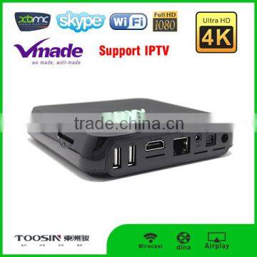 bluetooth audio decoder Smart TV Box Pre-Installed Kodi 15.1 Fully Loaded APP Android TV Box
