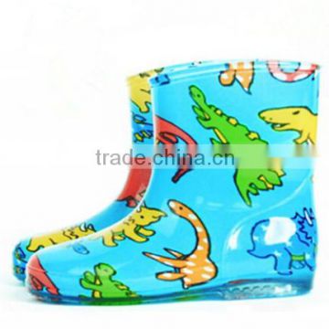 Cartoon rainboots for kids, cute pvc rain shoes, water proof shoes