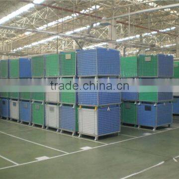 China Manufactor Popular Stackable Foldable Wire Mesh Container