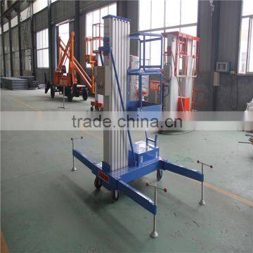6m Single Mast Electric Aluminium Single One Man Lift